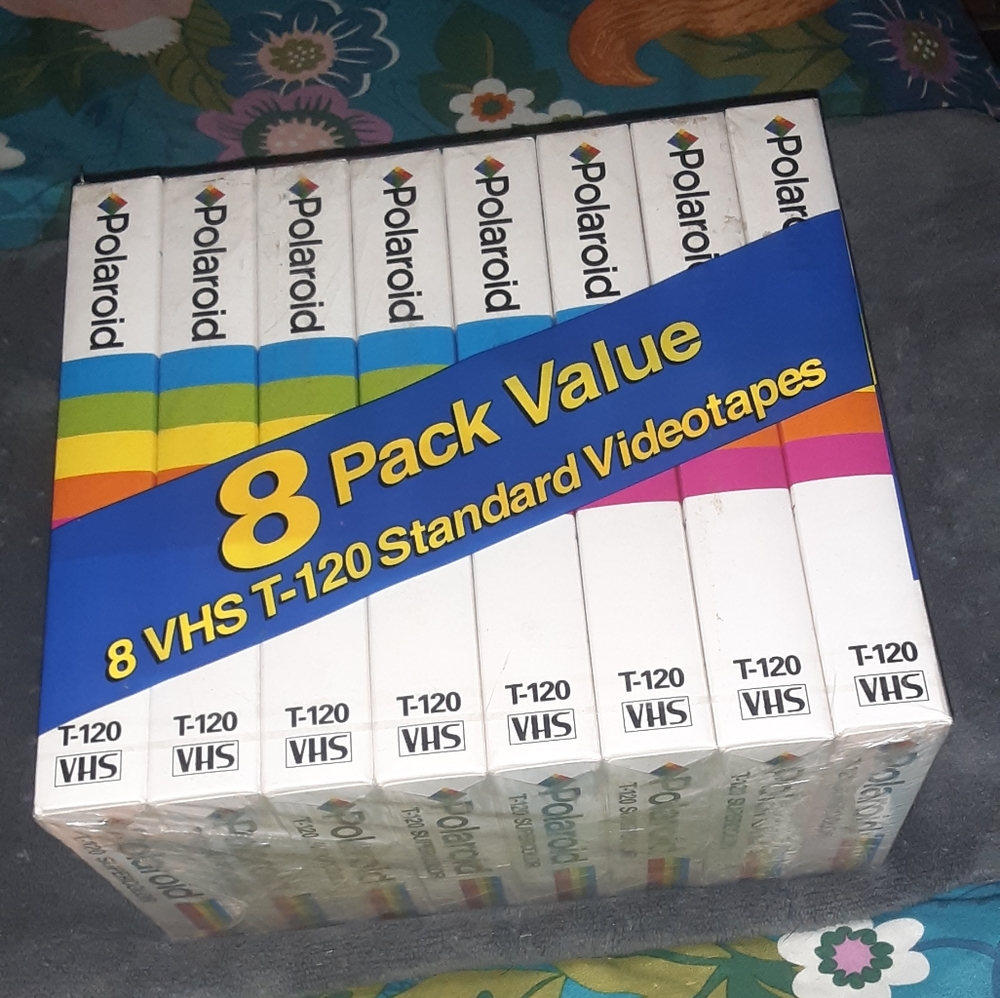 Polaroid vhs tapes